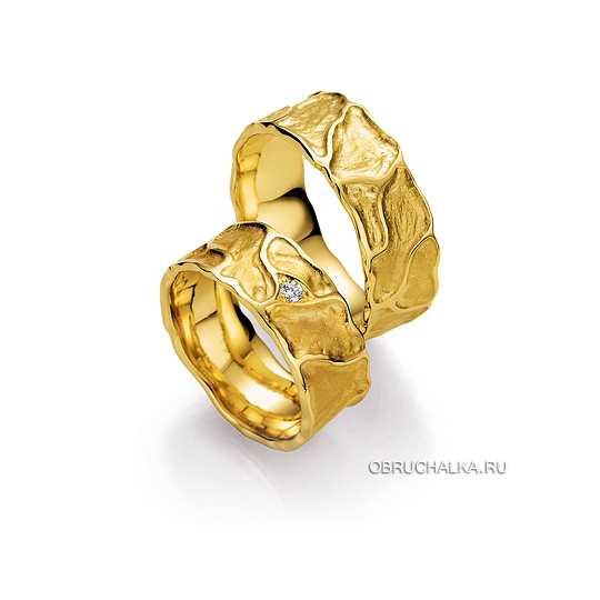 Обручальные кольца из желтого золота Collection Ruesch 02-22540-081