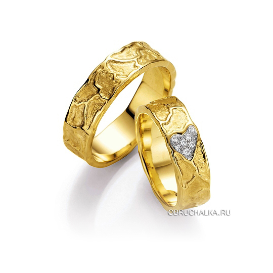 Обручальные кольца из желтого золота Collection Ruesch 02-22550-068