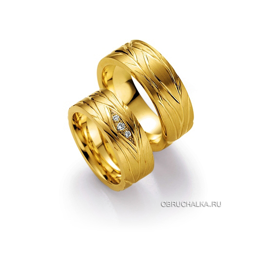 Обручальные кольца из желтого золота Collection Ruesch 02-23240-066