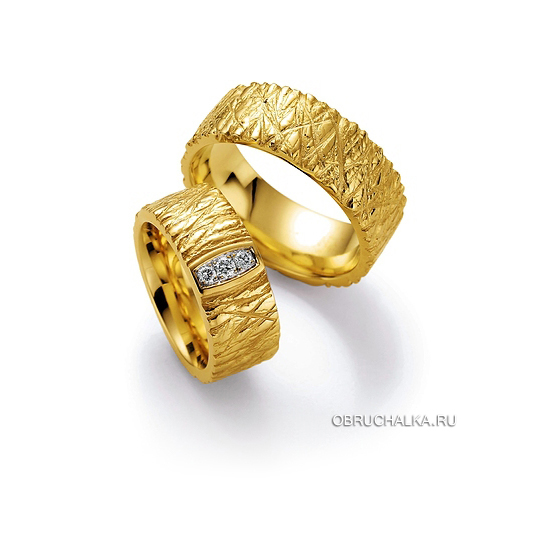 Обручальные кольца из желтого золота Collection Ruesch 02-23270-068