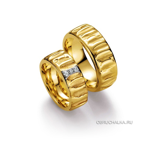 Обручальные кольца из желтого золота Collection Ruesch 02-23290-070