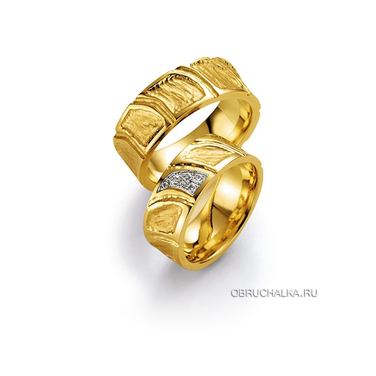 Обручальные кольца из желтого золота Collection Ruesch 02-23300-070