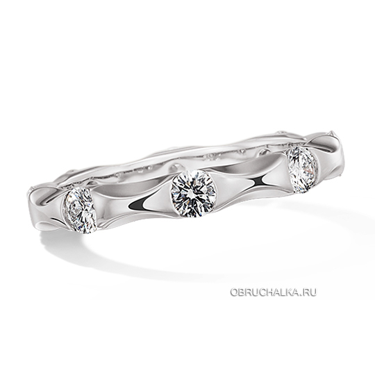 Обручальные кольца с бриллиантами Christian Bauer 0245331