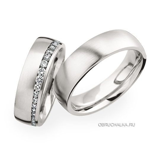 Обручальные кольца с бриллиантами Christian Bauer 0246820