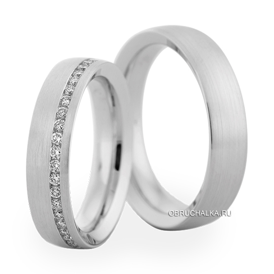 Обручальные кольца с бриллиантами Christian Bauer 0246828