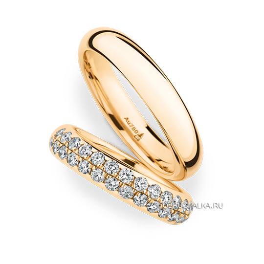 Обручальные кольца с бриллиантами Christian Bauer 0246948