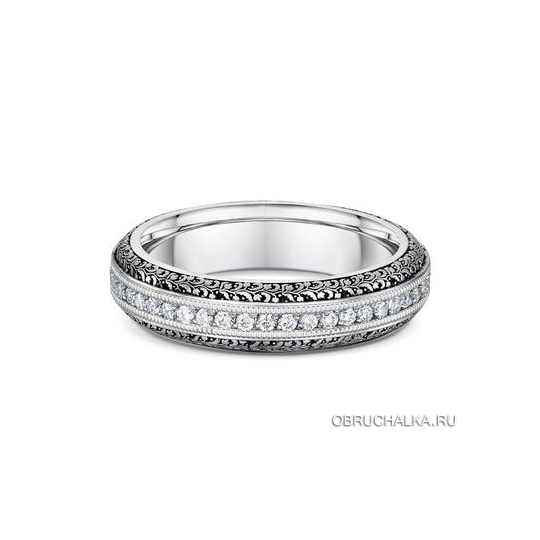 Обручальные кольца с бриллиантами Dora 132A03-G
