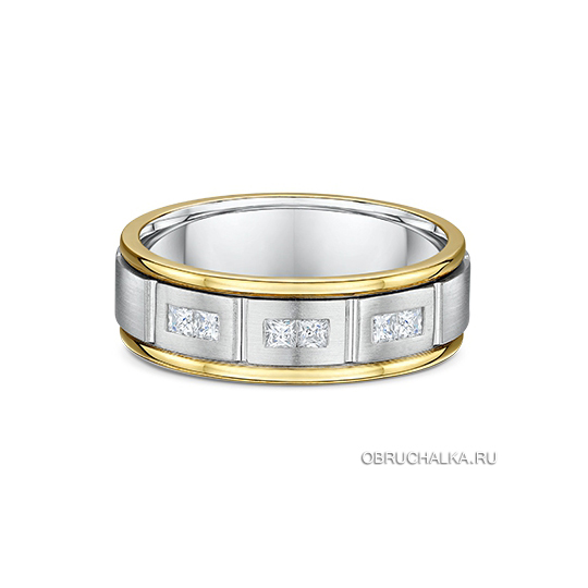 Комбинированные обручальные кольца Dora 1564000-G
