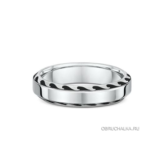 Обручальные кольца из белого золота Dora 299A01-G