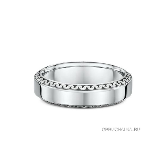 Обручальные кольца из белого золота Dora 302A01-G