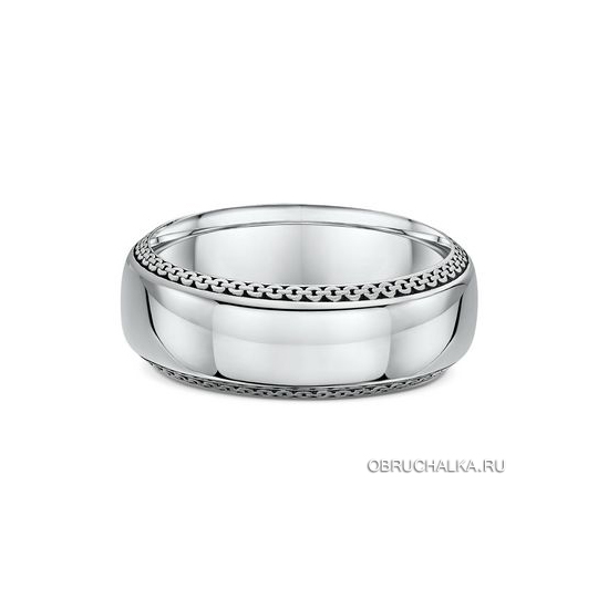 Обручальные кольца из белого золота Dora 305A01-G