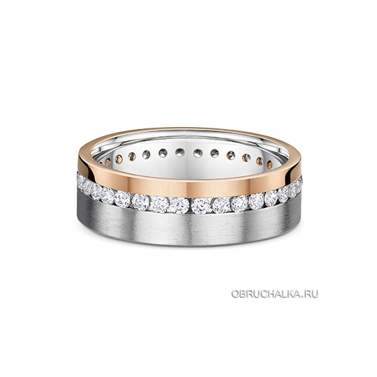 Обручальные кольца с бриллиантами Dora 410B01-G