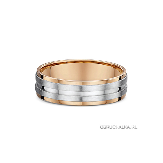 Комбинированные обручальные кольца Dora 444B00-G
