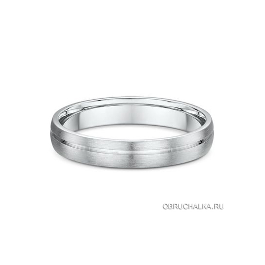Обручальные кольца из белого золота Dora 459B00-G