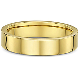 Обручальные кольца из желтого золота Dora
