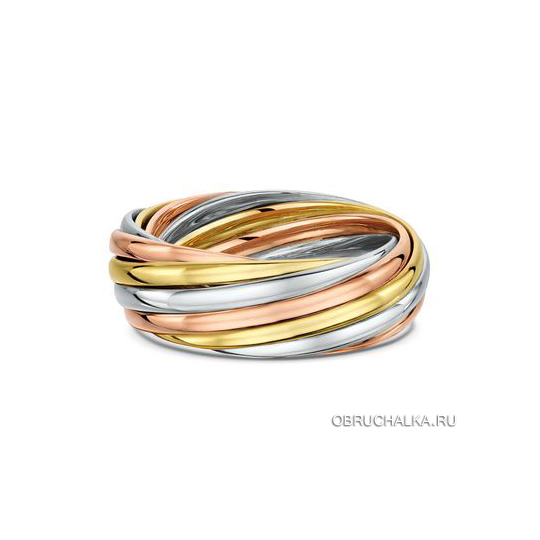 Многоцветные обручальные кольца Dora 474B00-G
