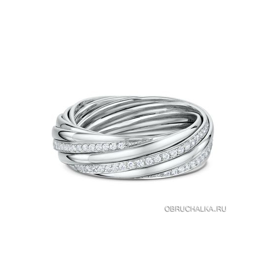 Обручальные кольца с бриллиантами Dora 474B03-G
