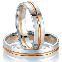 Комбинированные бручальные кольца Breuning
