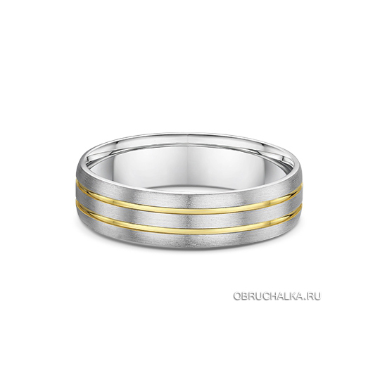 Комбинированные обручальные кольца Dora 485A02-G
