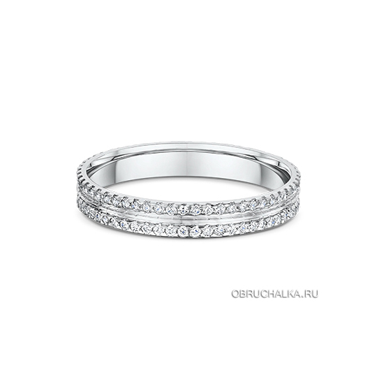 Обручальные кольца с бриллиантами Dora 4980000-G