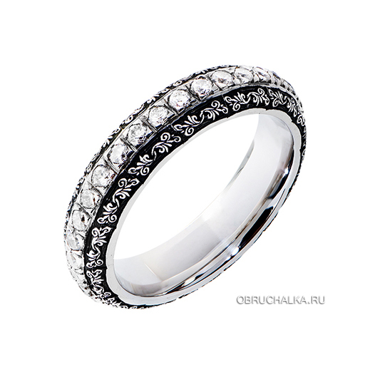 Обручальные кольца с бриллиантами Dora 5256000-G
