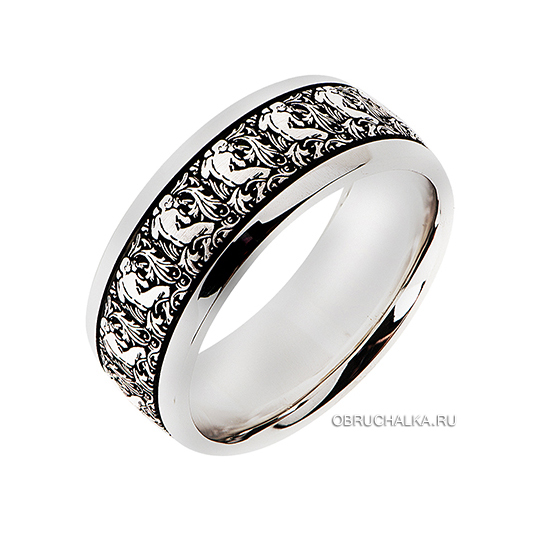 Обручальные кольца из белого золота Dora 5333000-G