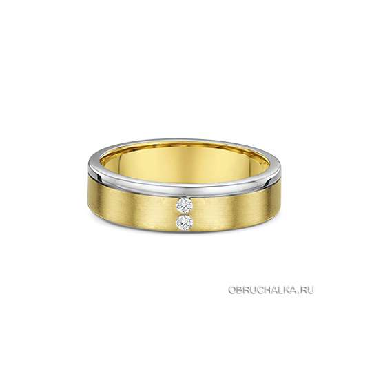 Комбинированные обручальные кольца Dora 577A06-G
