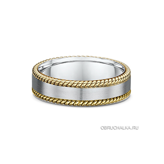 Комбинированные обручальные кольца Dora 5878002-G