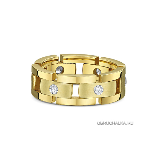 Обручальные кольца из желтого золота Dora 592A01-G