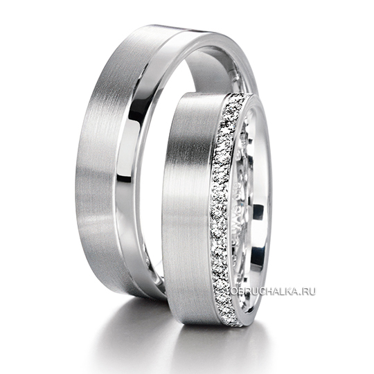 Обручальные кольца с бриллиантами Furrer Jacot 62-52240