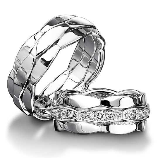 Обручальные кольца с бриллиантами Furrer Jacot 62-52620