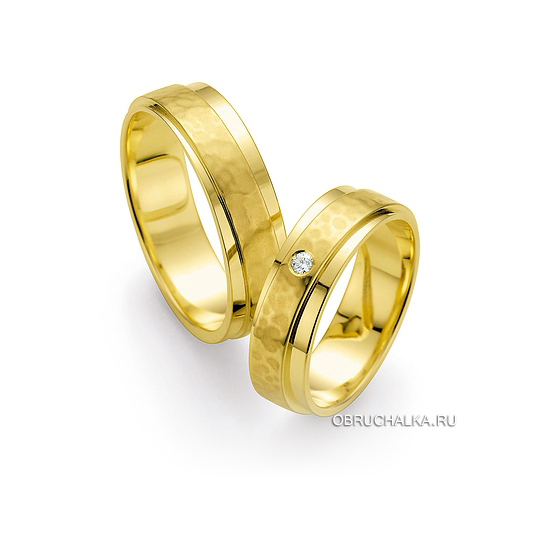 Обручальные кольца из желтого золота Collection Ruesch 66-05100-060