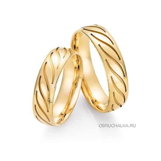 Обручальные кольца из желтого золота Collection Ruesch 66-39140-055