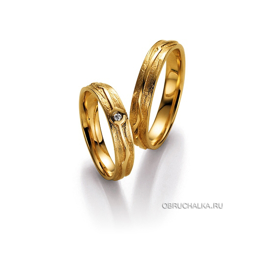 Обручальные кольца из желтого золота Collection Ruesch 66-50030-042