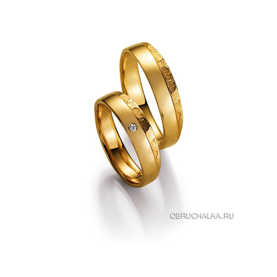 Обручальные кольца из желтого золота Collection Ruesch 66-50070-040