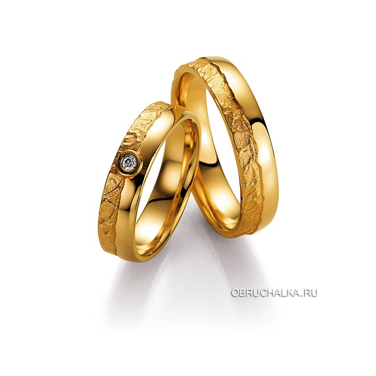 Обручальные кольца из желтого золота Collection Ruesch 66-50110-050