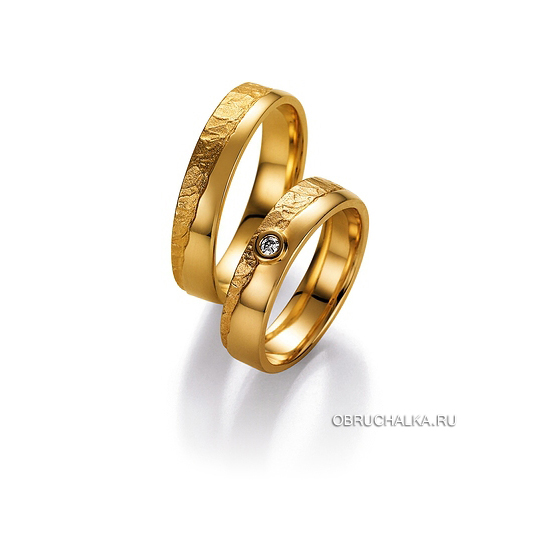 Обручальные кольца из желтого золота Collection Ruesch 66-50170-050
