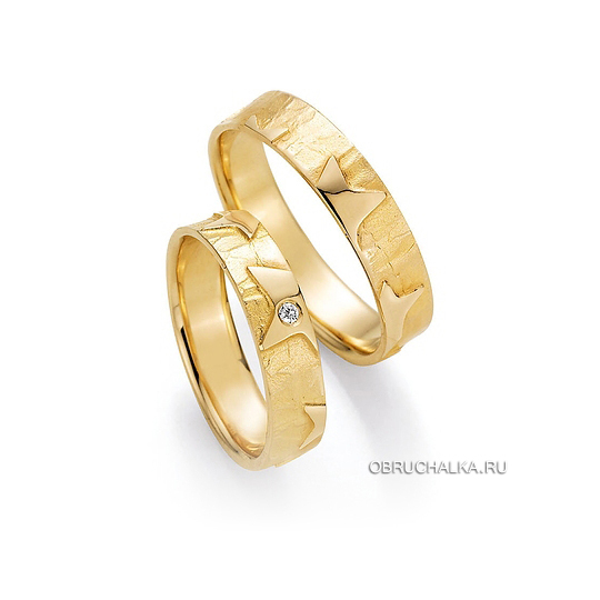 Обручальные кольца из желтого золота Collection Ruesch 66-51130-050