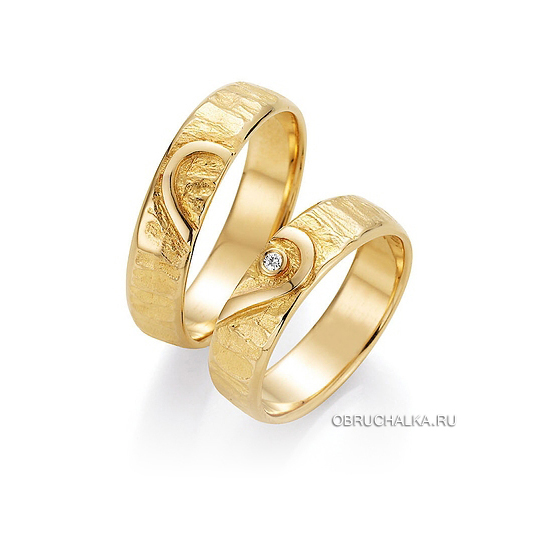 Обручальные кольца из желтого золота Collection Ruesch 66-51150-054