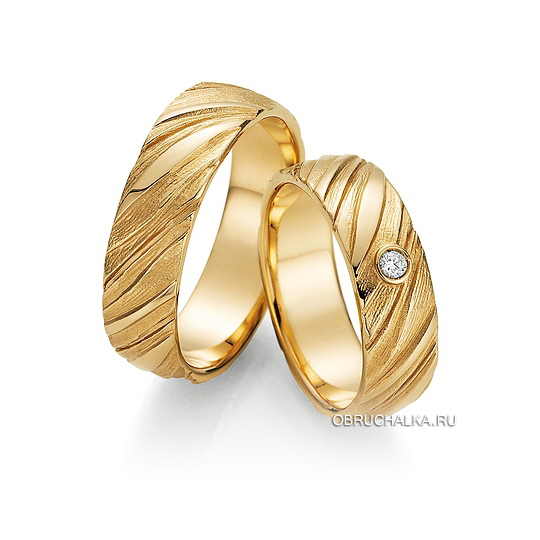 Обручальные кольца из желтого золота Collection Ruesch 66-52030-061
