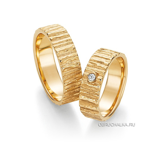 Обручальные кольца из желтого золота Collection Ruesch 66-52050-060