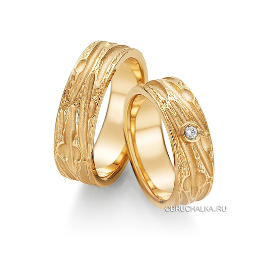 Обручальные кольца из желтого золота Collection Ruesch 66-52130-067