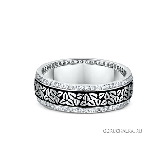 Обручальные кольца с бриллиантами Dora 698A01-G