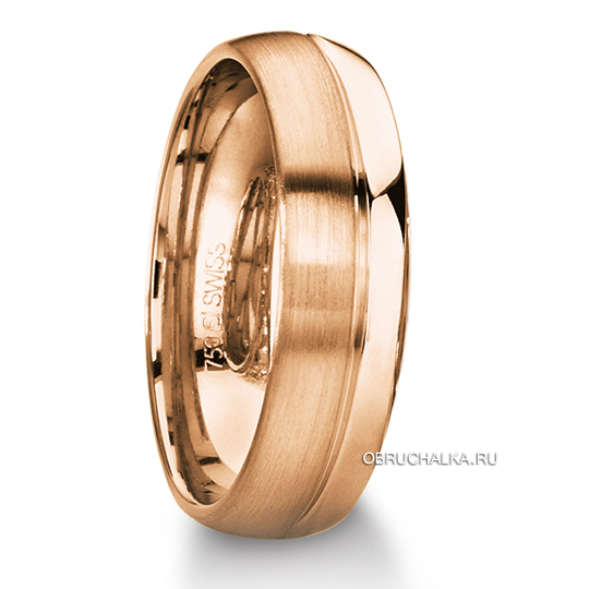 Обручальные кольца из красного золота Furrer Jacot 71-26220