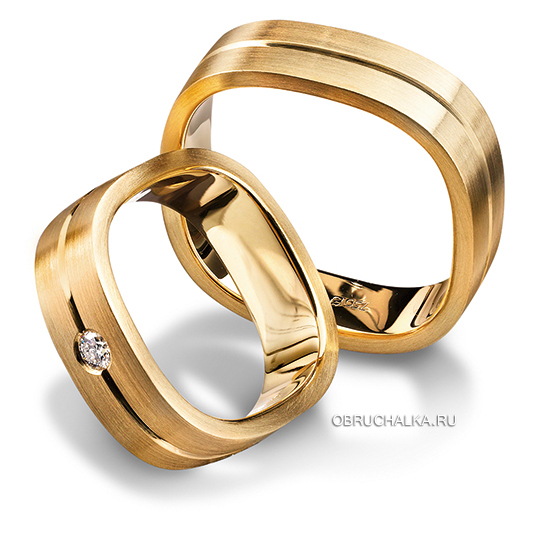 Обручальные кольца из желтого золота Furrer Jacot 71-80970