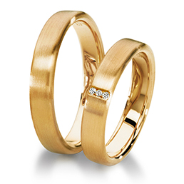Обручальные кольца из желтого золота Furrer Jacot
