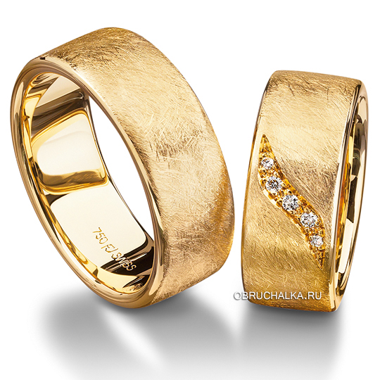 Обручальные кольца из желтого золота Furrer Jacot 71-83190