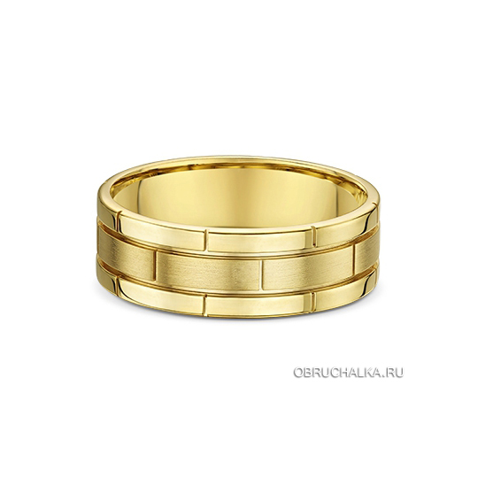 Обручальные кольца из желтого золота Dora 869A01-G
