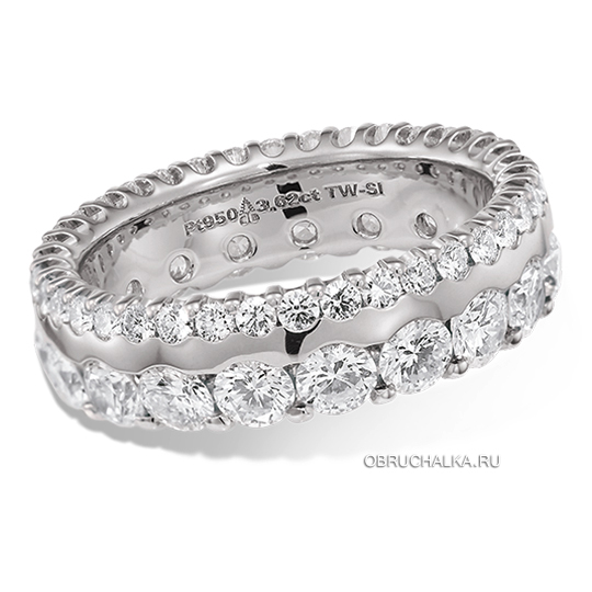 Обручальные кольца с бриллиантами Christian Bauer 0246768