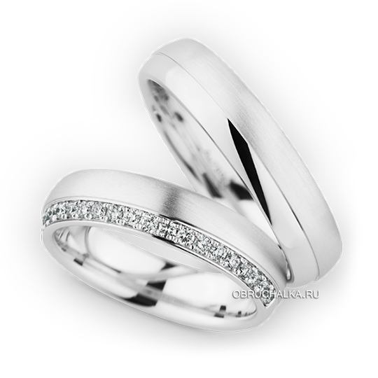 Обручальные кольца с бриллиантами Christian Bauer 0246867